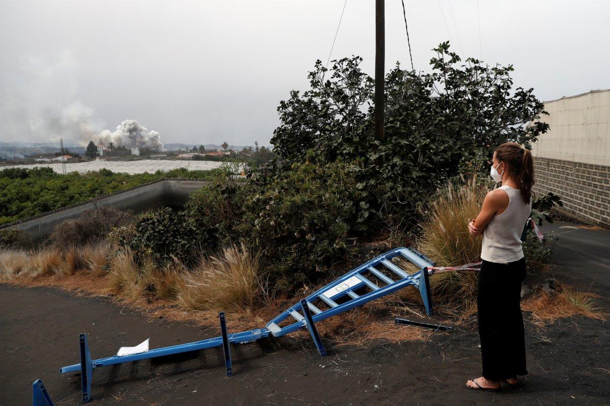La Palma Adası'ndaki volkan, bir ayda 85 milyon metreküp lav püskürttü