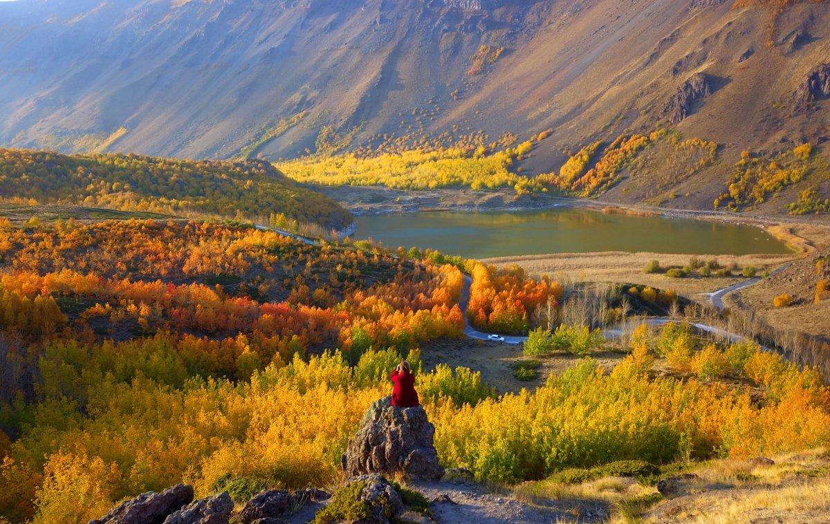 Bitlis'te sonbahar, kartpostallık görüntüler oluşturdu