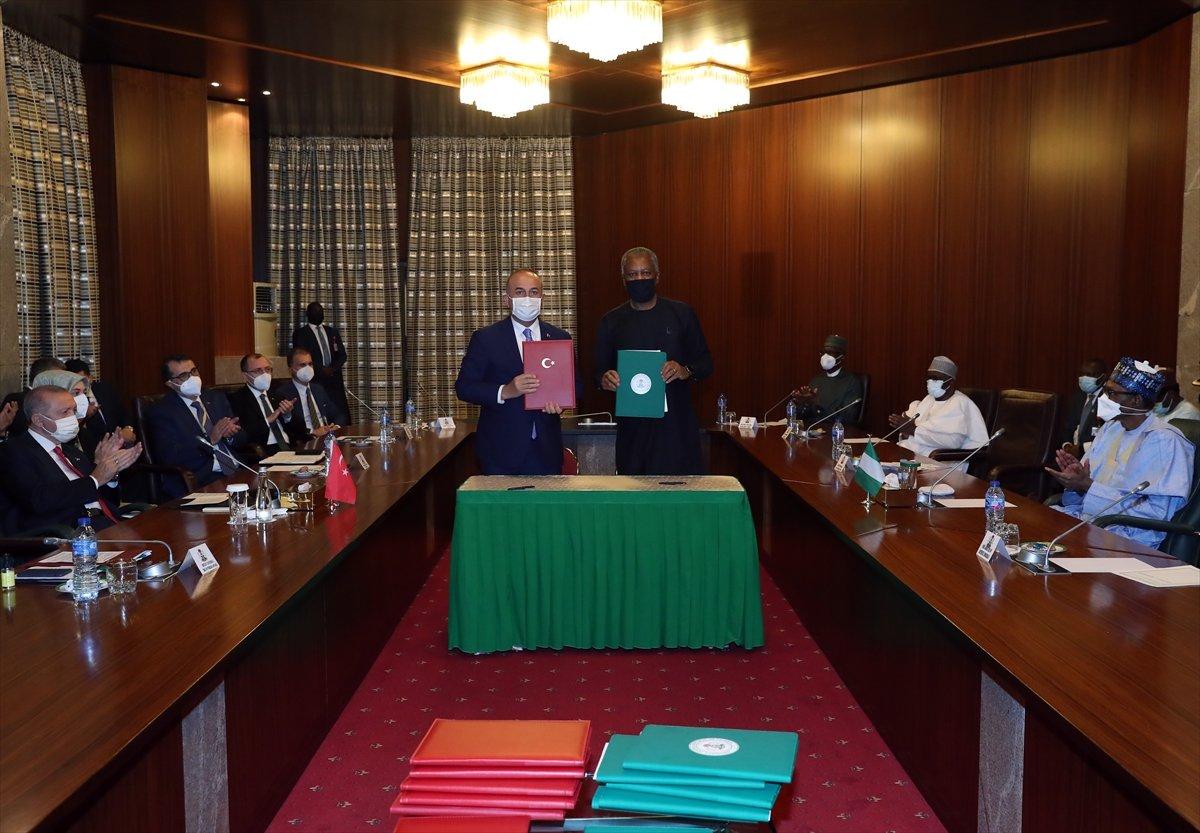 Türkiye, Nijerya'yla 7 yeni anlaşma imzaladı