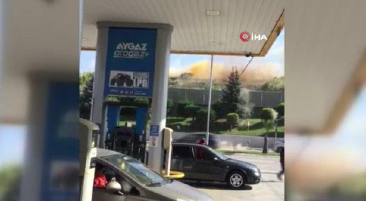 Kocaeli'de metro çalışmasında kontrolsüz patlama