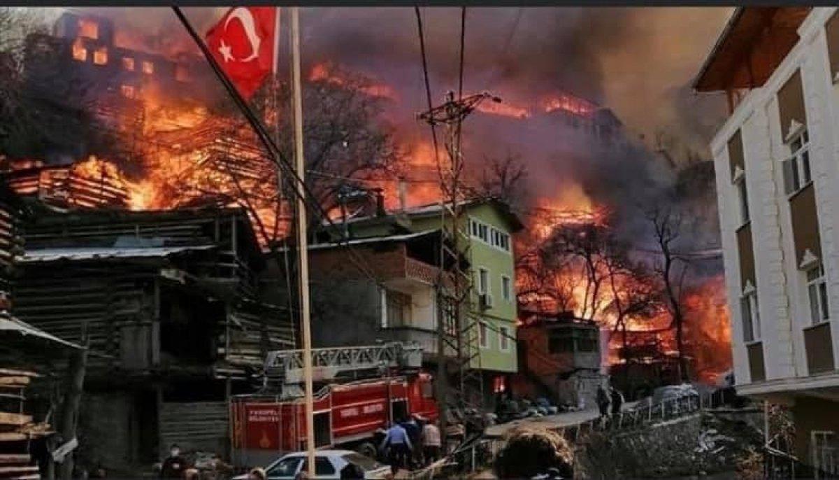 Artvin Yusufeli'de AFAD konutları yükseliyor