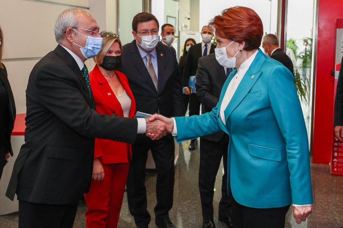 Kemal Kılıçdaroğlu ve Meral Akşener bir araya geldi