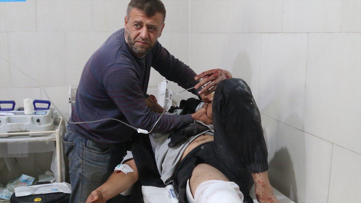 İdlib'de pazar yerine saldırı: Ölü ve yaralılar var