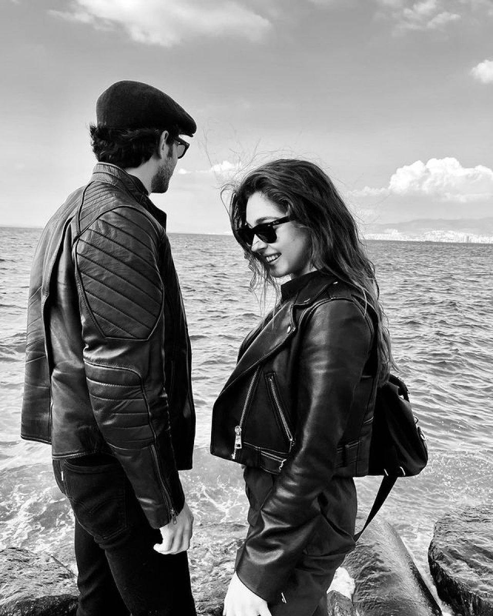 Aytaç Şaşmaz ile Cemre Baysel'den siyah-beyaz fotoğraflar