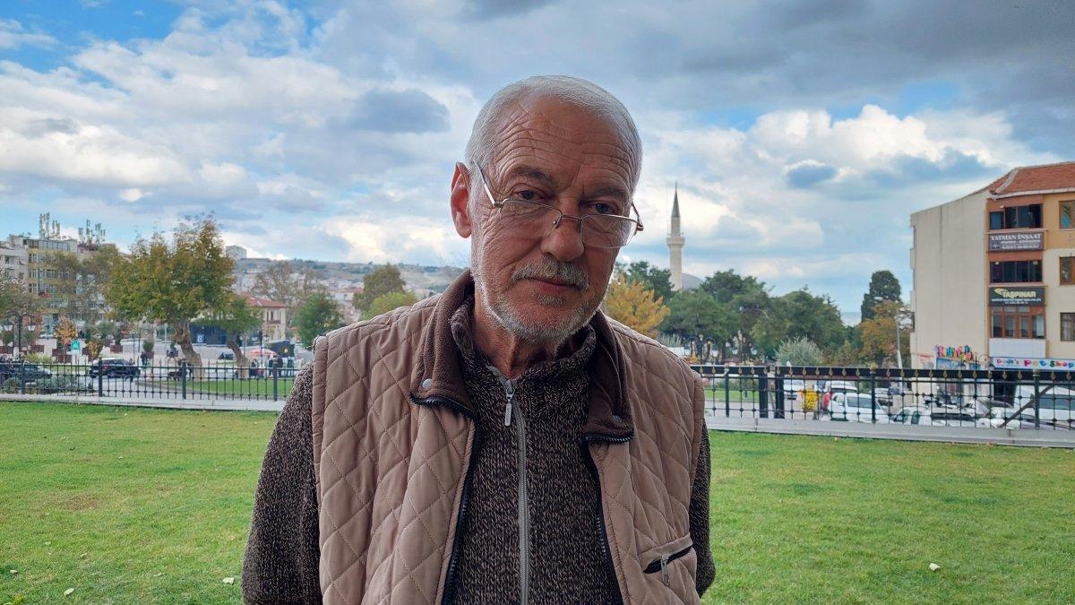 Tekirdağ'da göç yolundaki leylek, esnafa sığınıp göçü unuttu