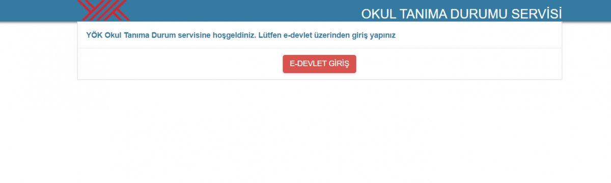 YÖK'ün denklik verdiği üniversiteleri sorgulama ve doğrulama