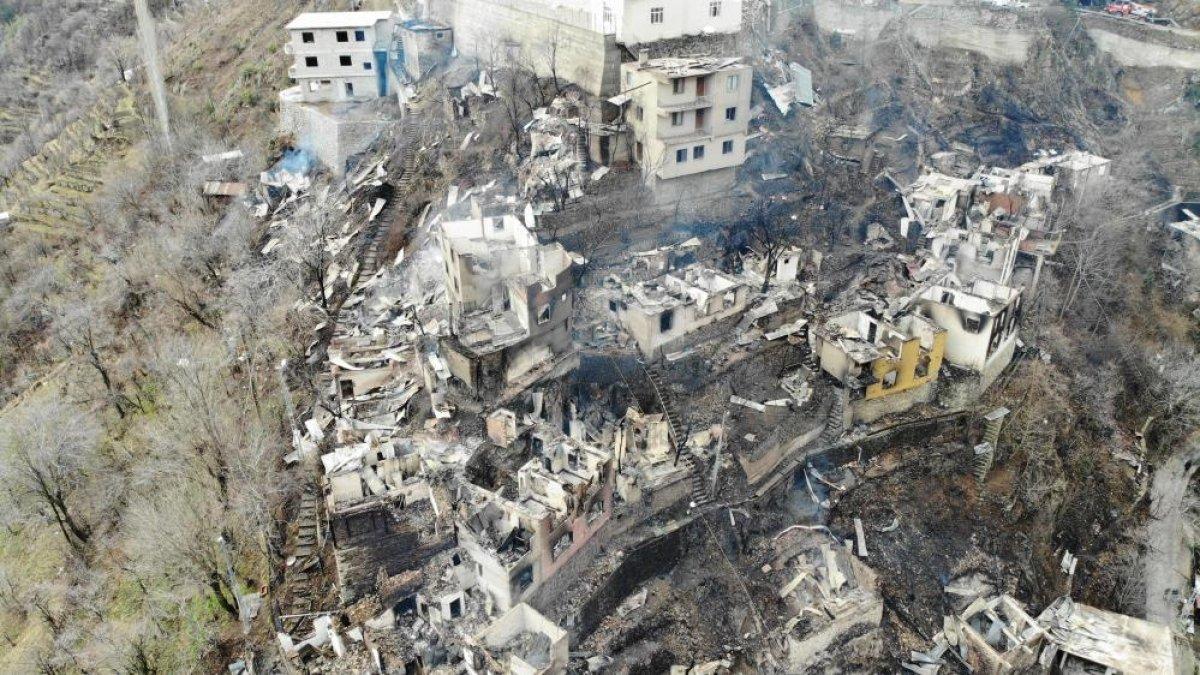 Artvin Yusufeli'de AFAD konutları yükseliyor