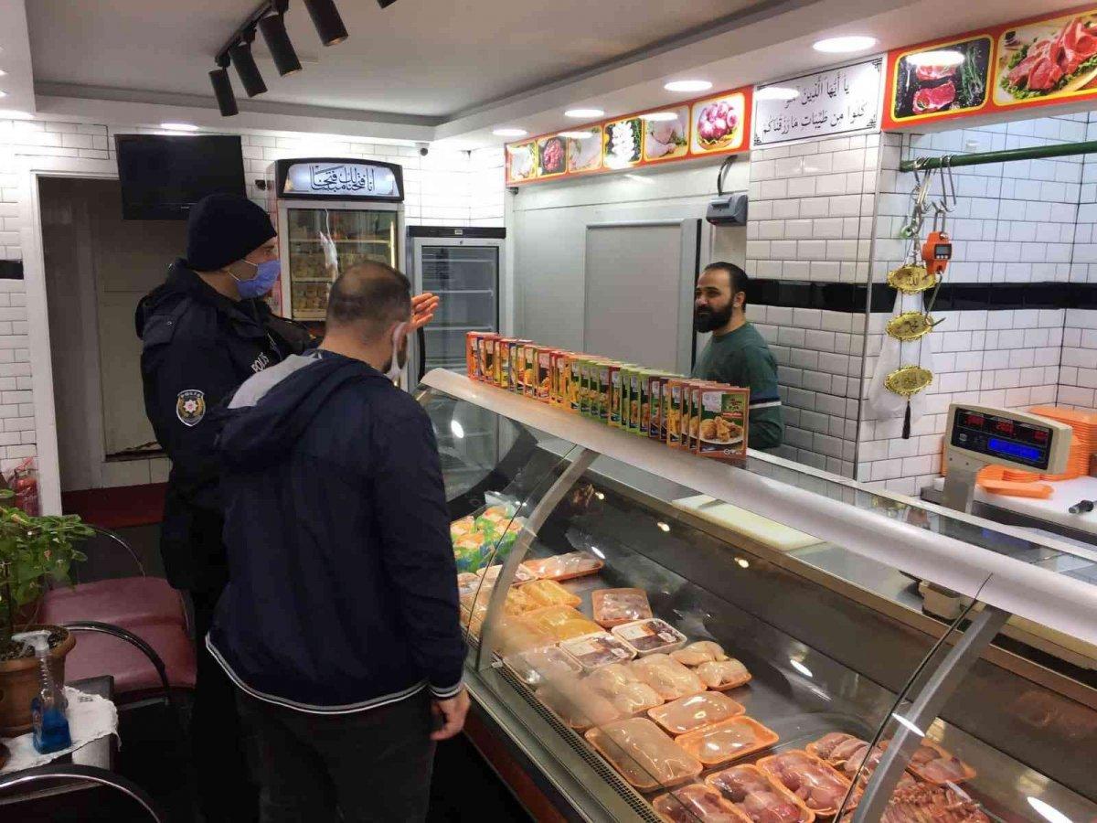 Şişli polisinden iş yerlerine denetim