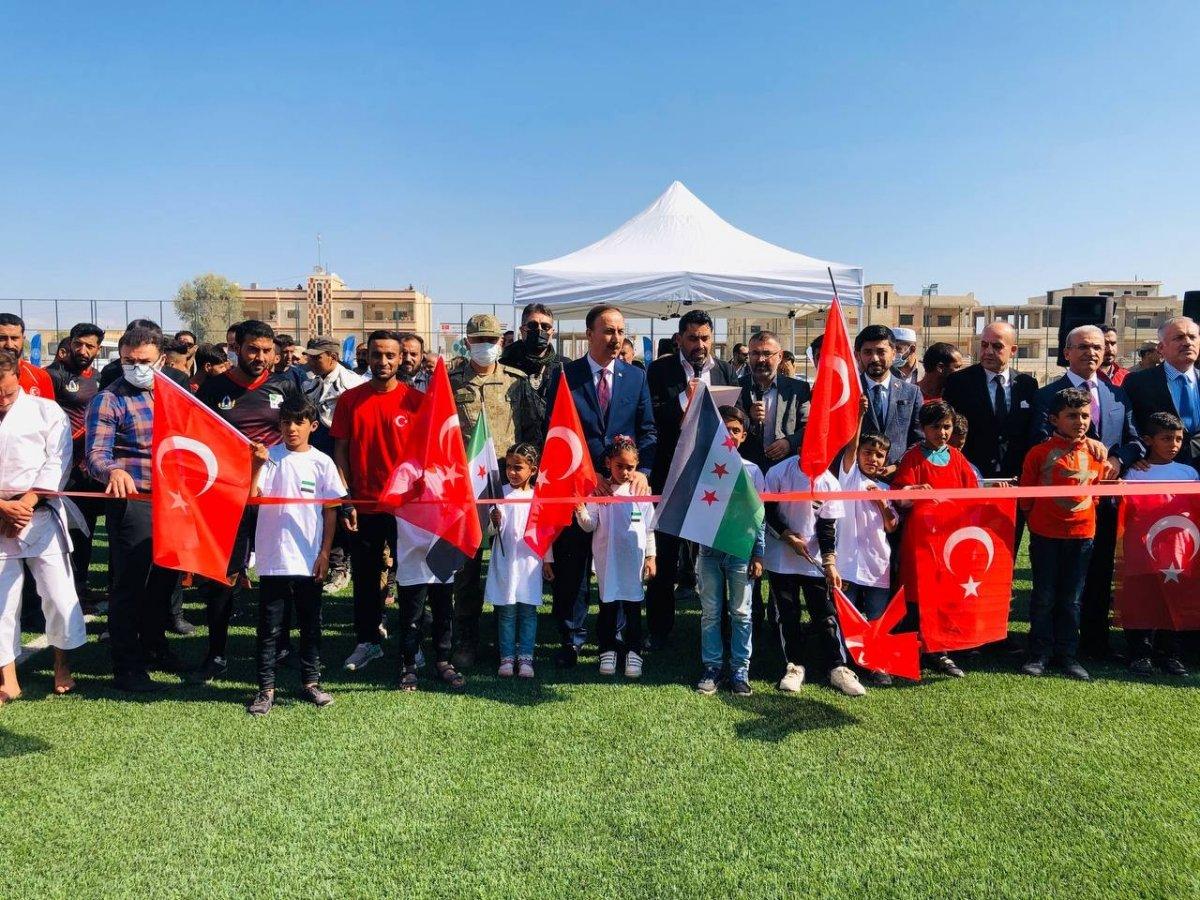 Türkiye’den Rasulayn’da dev spor tesisi