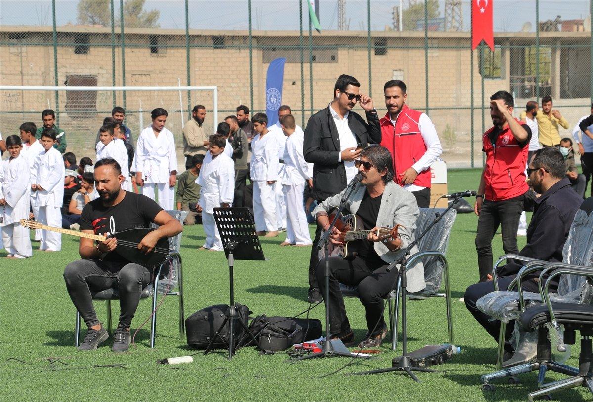 Türkiye’nin desteği ile Tel Abyad ve Rasulayn’da gençlik ve spor merkezleri açıldı