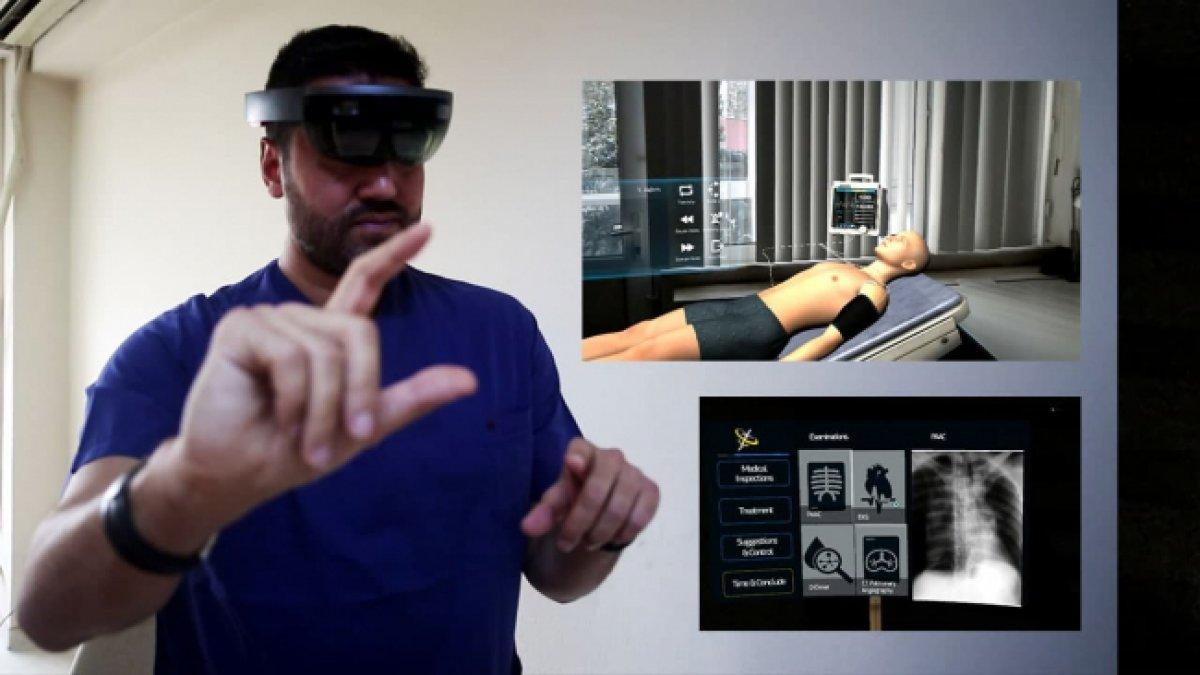 Doktorlar için hastalara gereksiz test, yanlış tanı ve tedaviyi sonlandıracak hologram sistemi