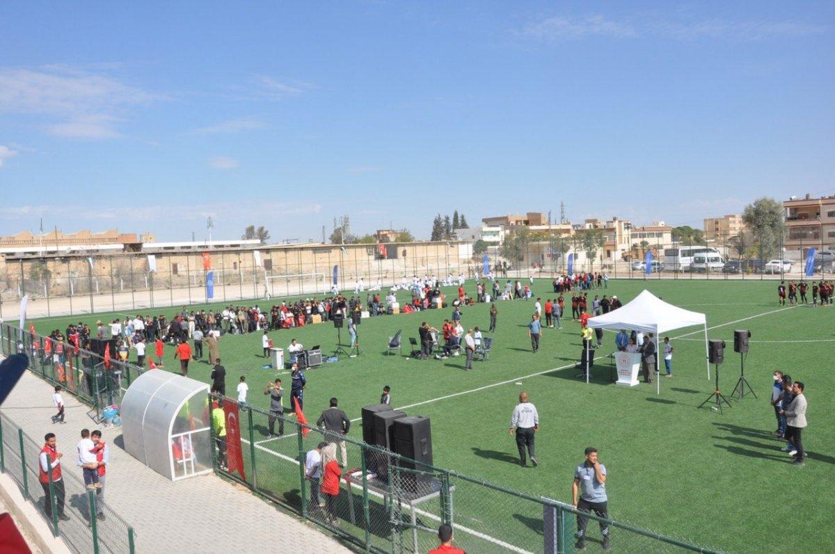 Türkiye’den Rasulayn’da dev spor tesisi