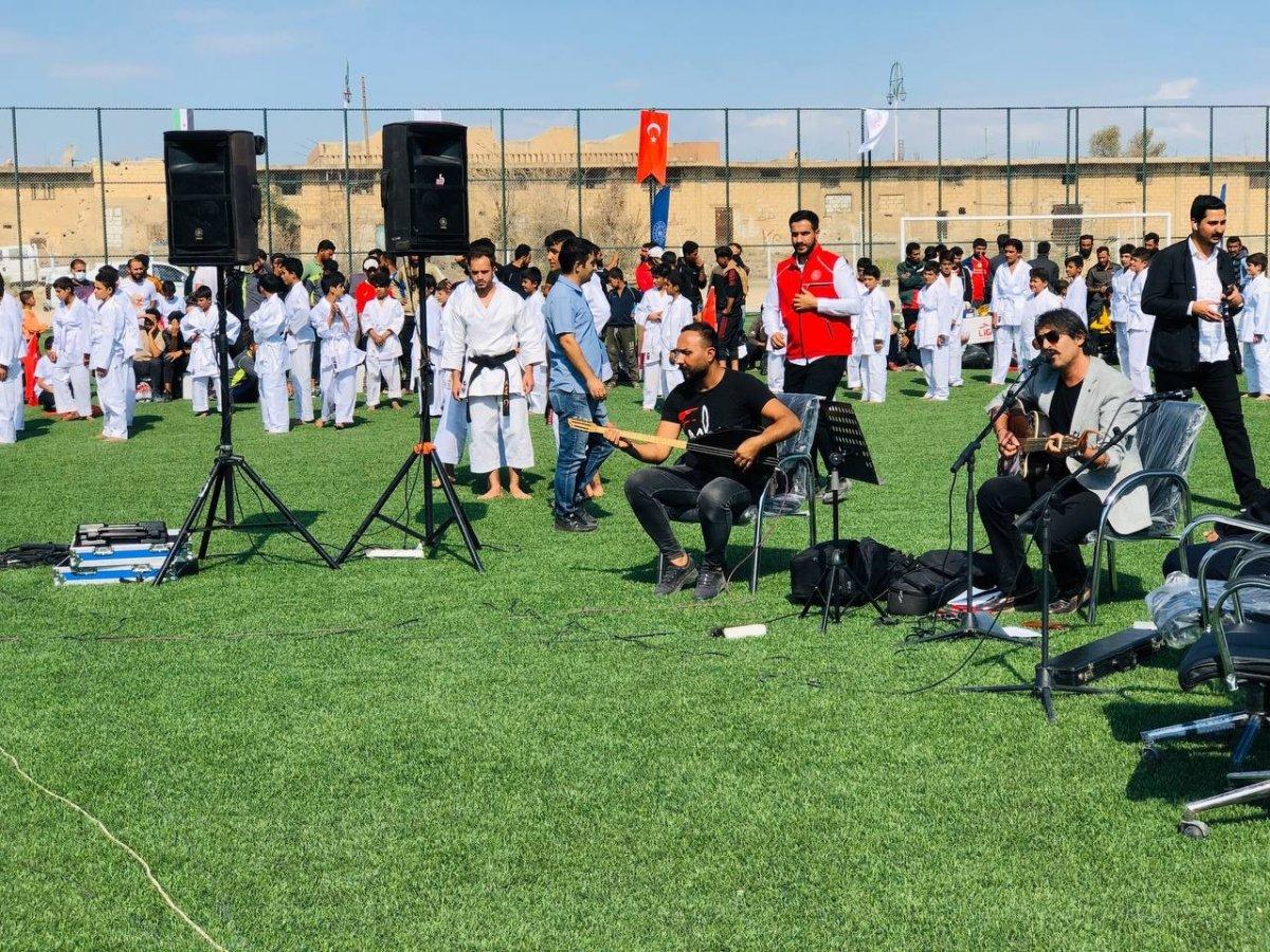Türkiye’den Rasulayn’da dev spor tesisi