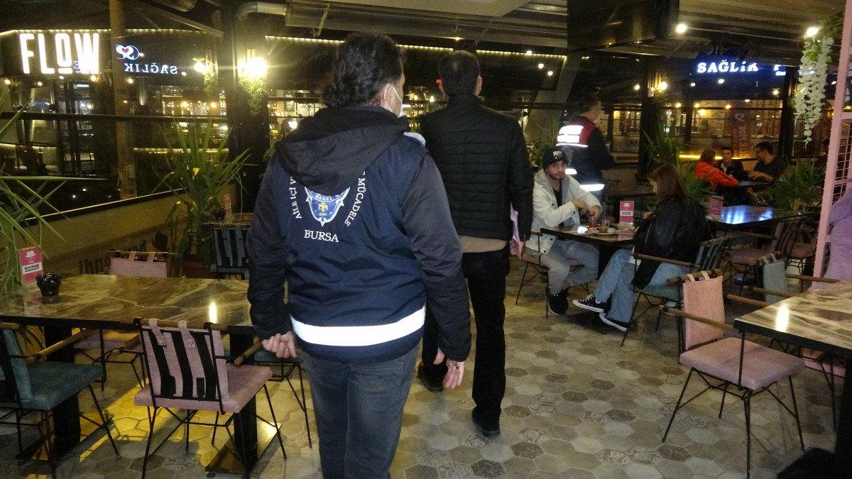 Bursa'da 300 polis ve drone ile asayiş uygulaması yapıldı