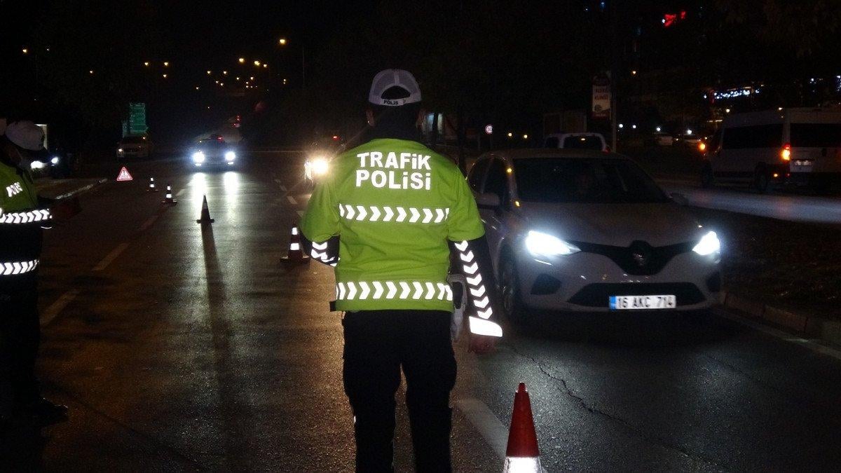 Bursa'da 300 polis ve drone ile asayiş uygulaması yapıldı