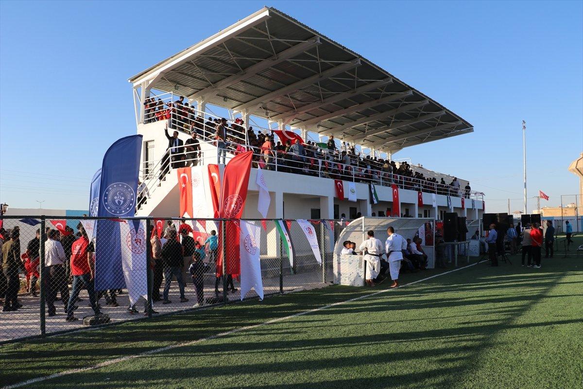 Türkiye’nin desteği ile Tel Abyad ve Rasulayn’da gençlik ve spor merkezleri açıldı