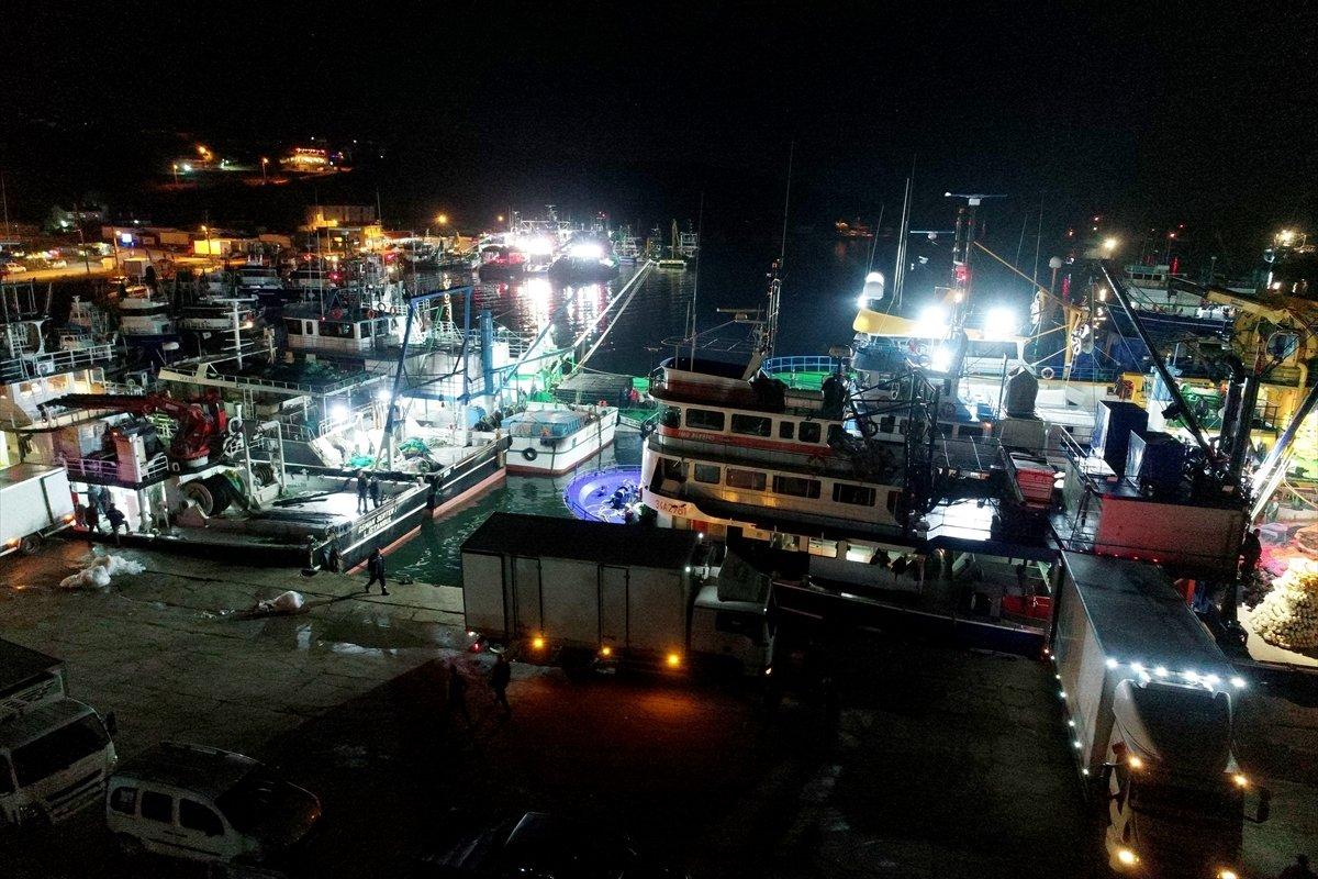 Karadeniz'de hamsi, yüzleri güldürüyor