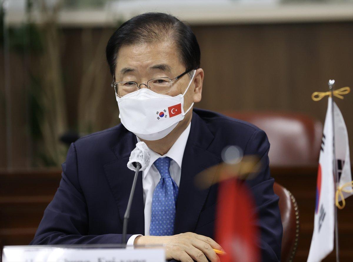 Bakan Çavuşoğlu, Güney Koreli mevkidaşı ile görüştü