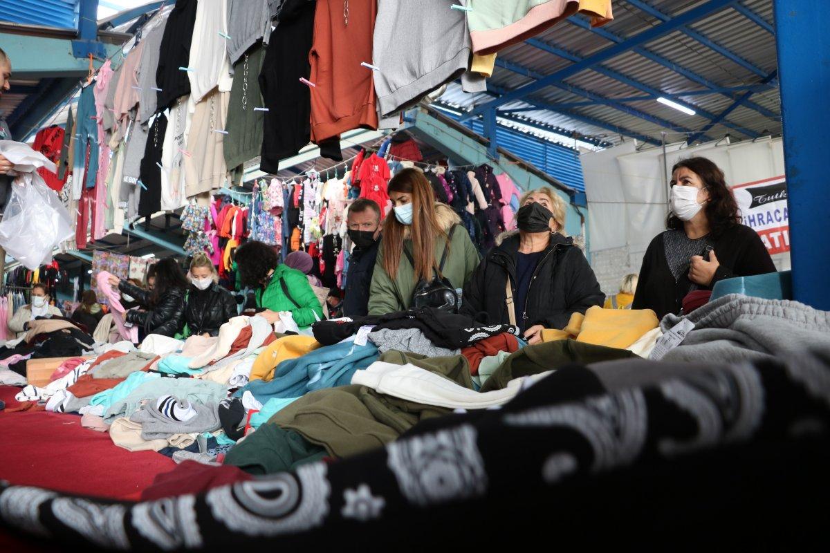 Bulgarlar, Edirne'deki 'sosyete pazarı'na akın etti