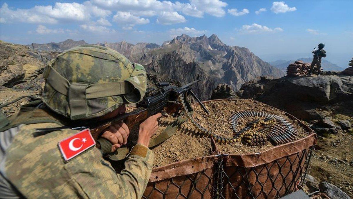 MSB: Irak'ta 2 PKK'lı terörist etkisiz hale getirildi