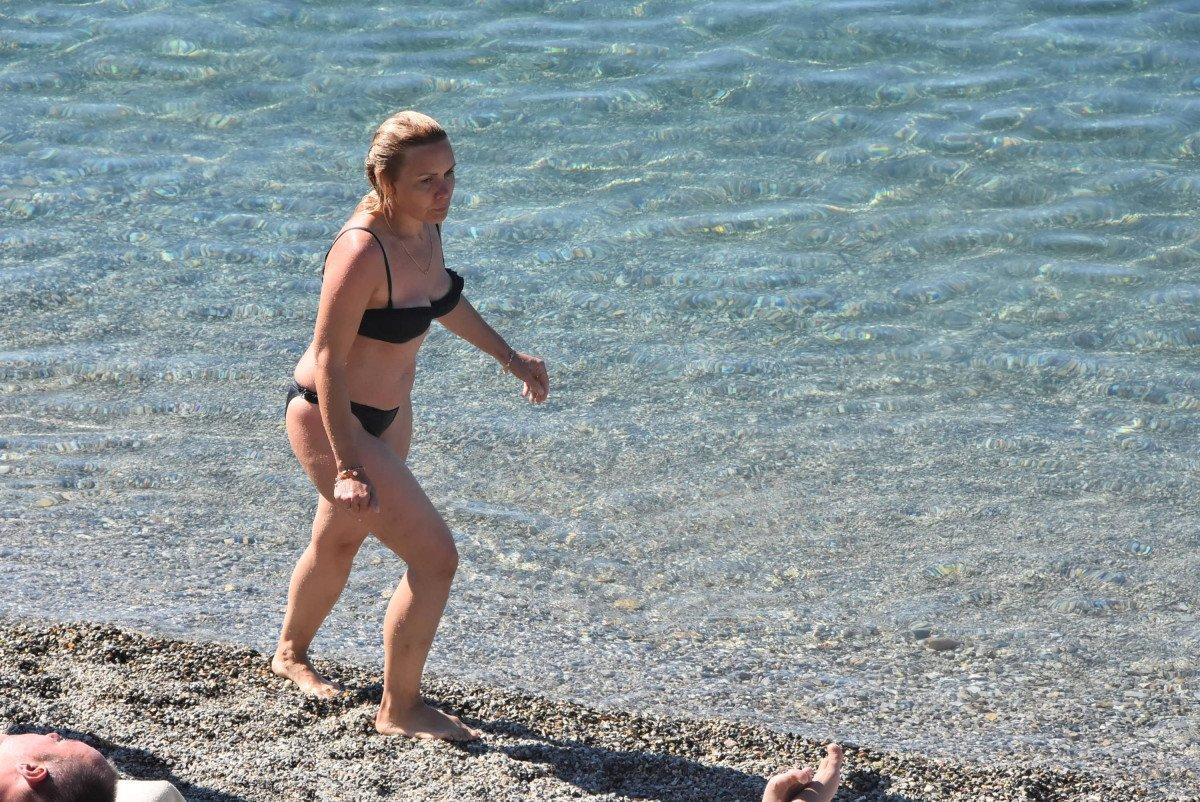 Bodrum'da ekim ayında deniz keyfi