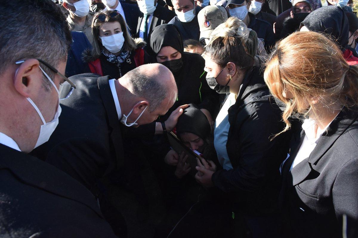 Uzman Çavuş Burak Tortumlu son yolculuğuna uğurlandı