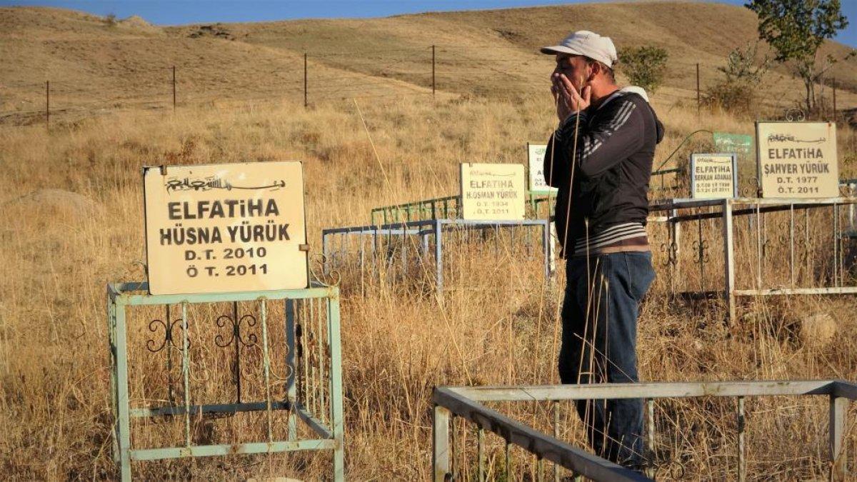 Van depreminde eşini ve üç çocuğunu kaybetti