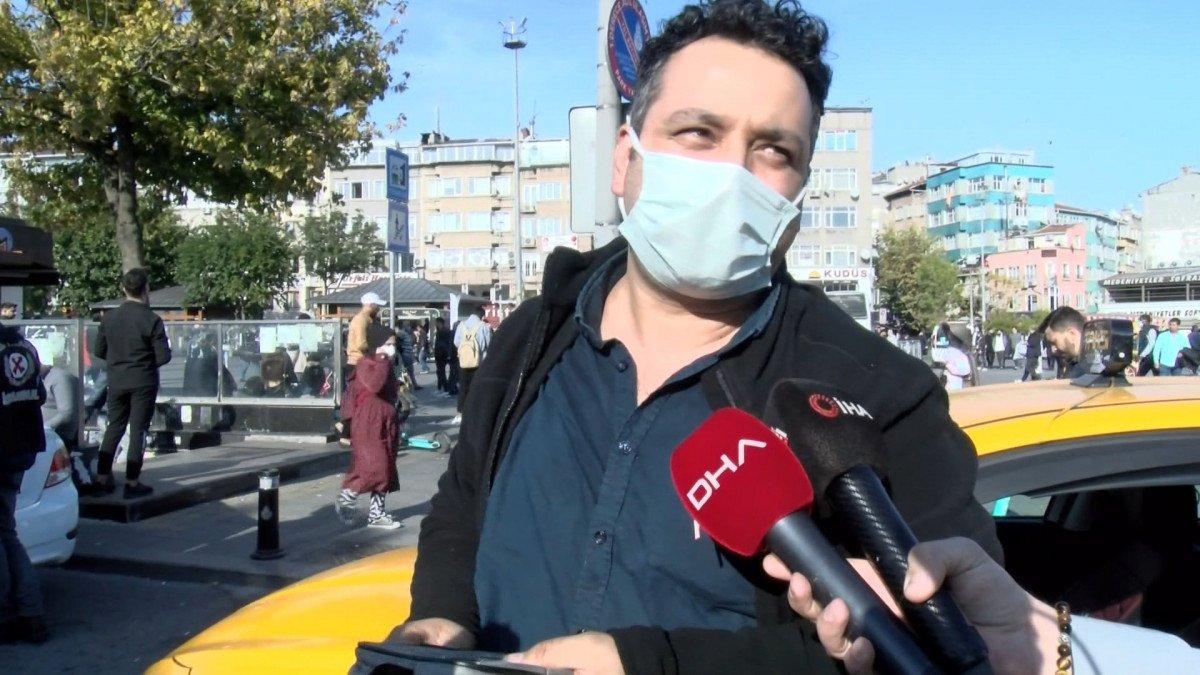 İstanbul'da müşteri seçen taksici: Trafiğe girersek para kazanamıyoruz