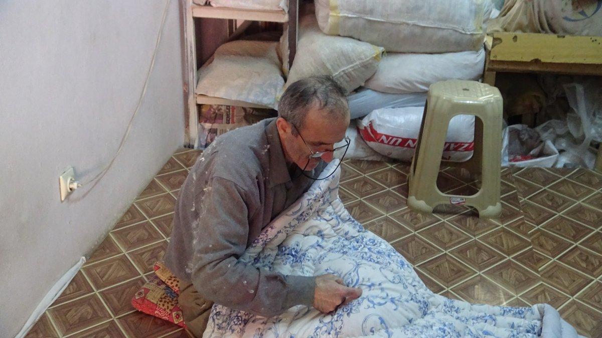 Yorgancıların mesaisi başladı