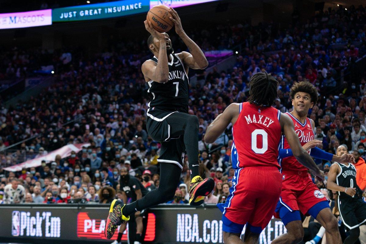 Philadelphia 76ers, Brooklyn Nets' 109-114 yenildi