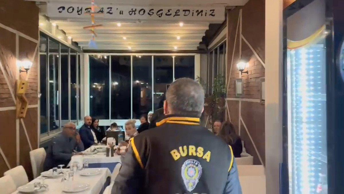 Bursa'da 250 polisle drone destekli asayiş uygulaması