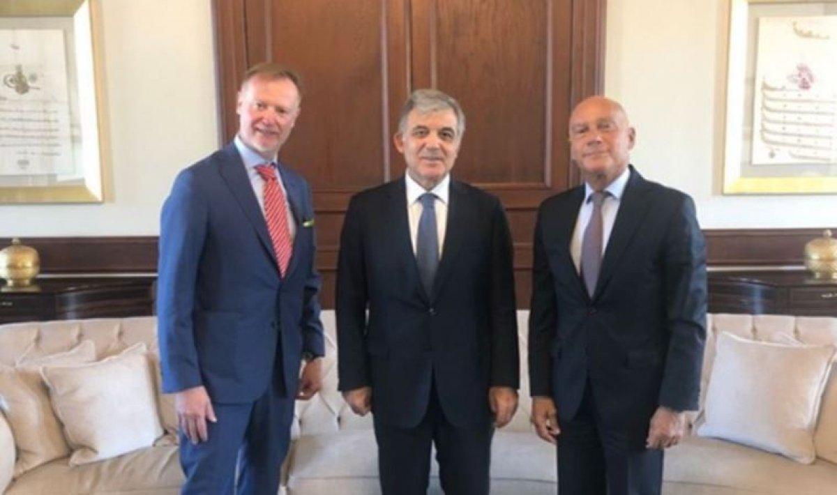 Abdullah Gül, Finlandiya Büyükelçisi ile bir araya geldi