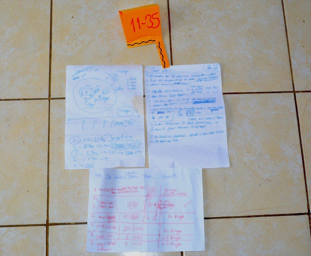 Akıncı Üssü'nde ele geçirilen valizdeki FETÖ darbe planları