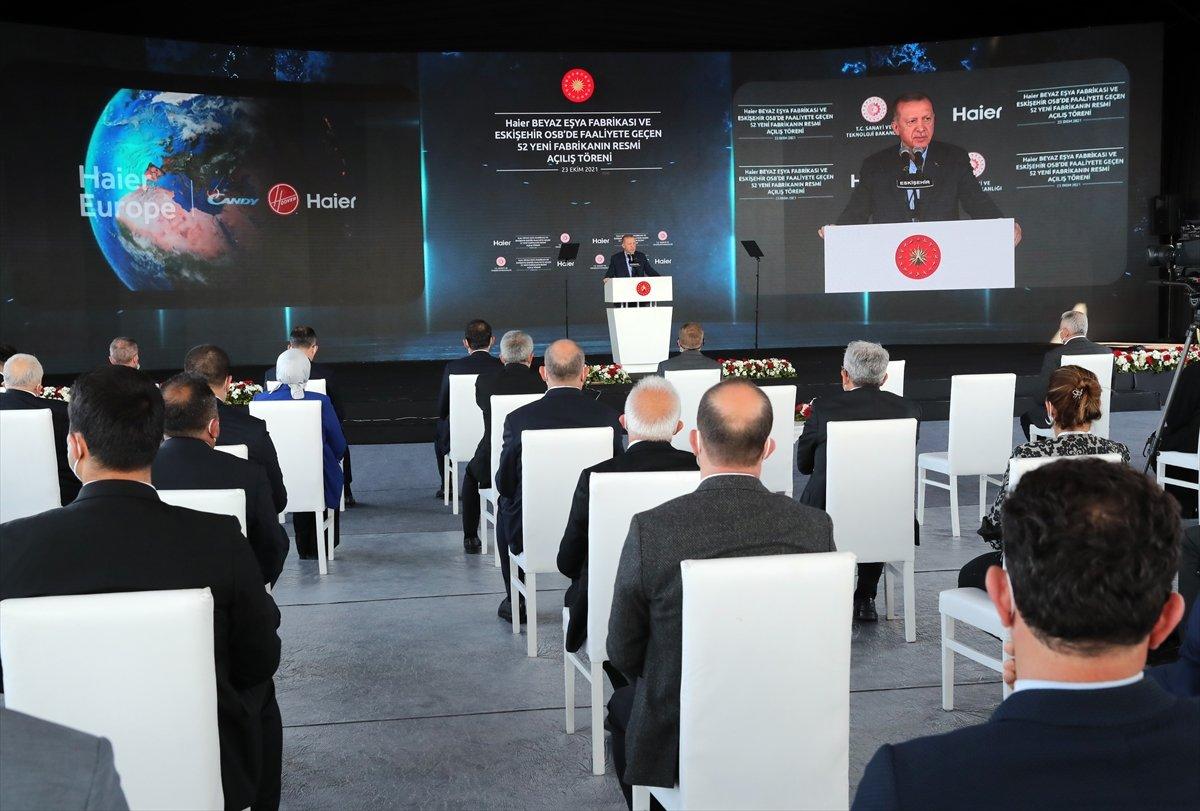 Cumhurbaşkanı Erdoğan'ın Eskişehir'de toplu açılış töreni konuşması