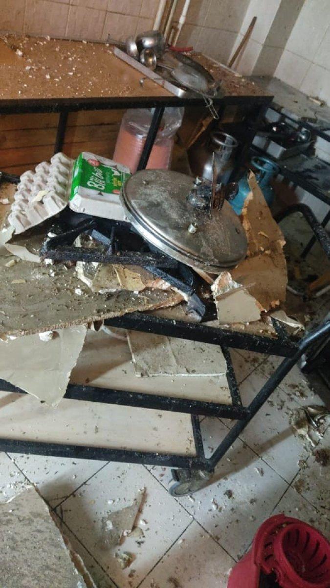 Ankara’da restoranda düdüklü tencere bomba gibi patladı