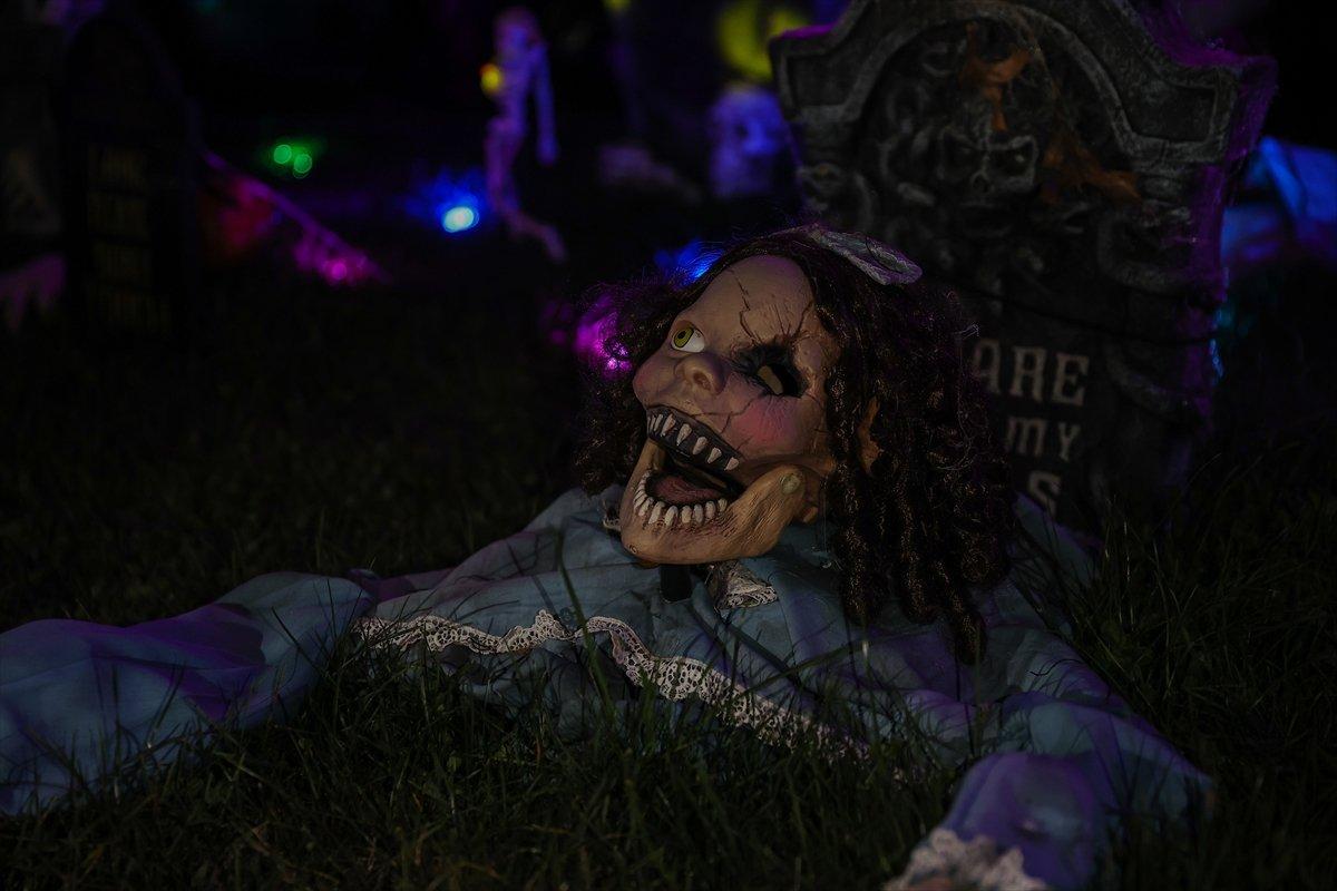 New York'ta Cadılar Bayramı için hazırlık yapıldı