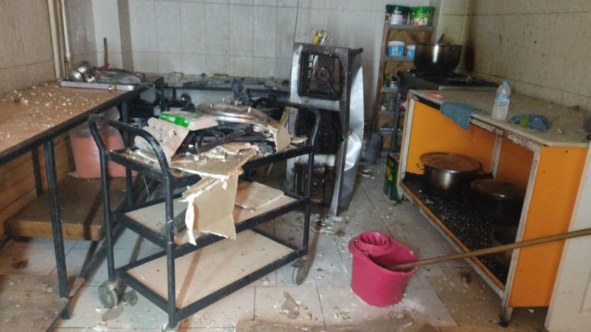 Ankara’da restoranda düdüklü tencere bomba gibi patladı