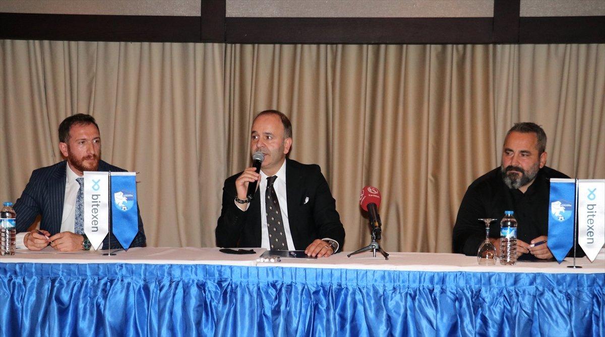 Büyükşehir Belediye Erzurumspor ile Bitexen arasında iş birliği anlaşması yapıldı