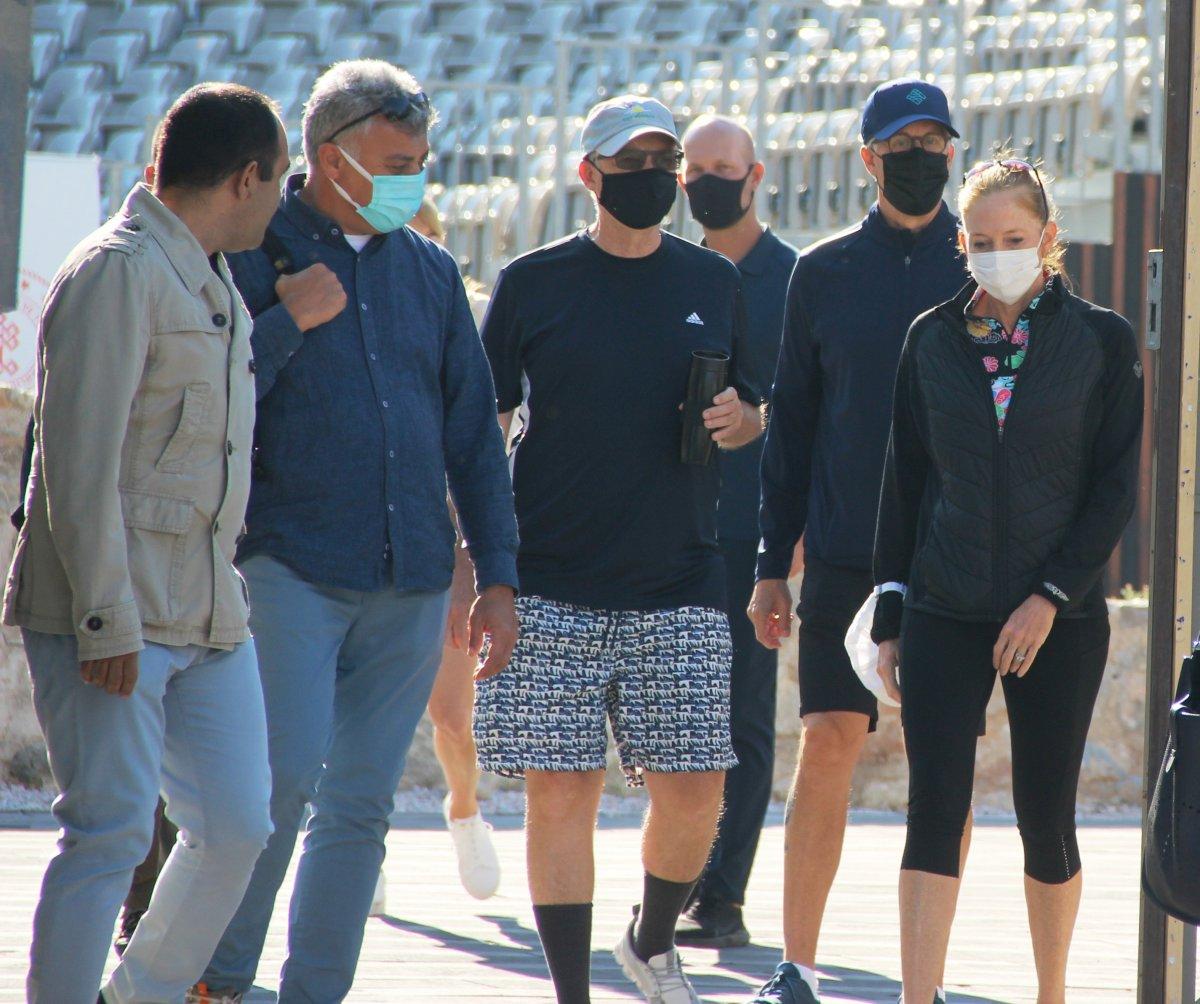 Bill Gates, Bodrum Kalesi’ni gezdi