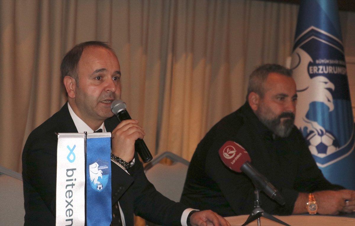 Büyükşehir Belediye Erzurumspor ile Bitexen arasında iş birliği anlaşması yapıldı