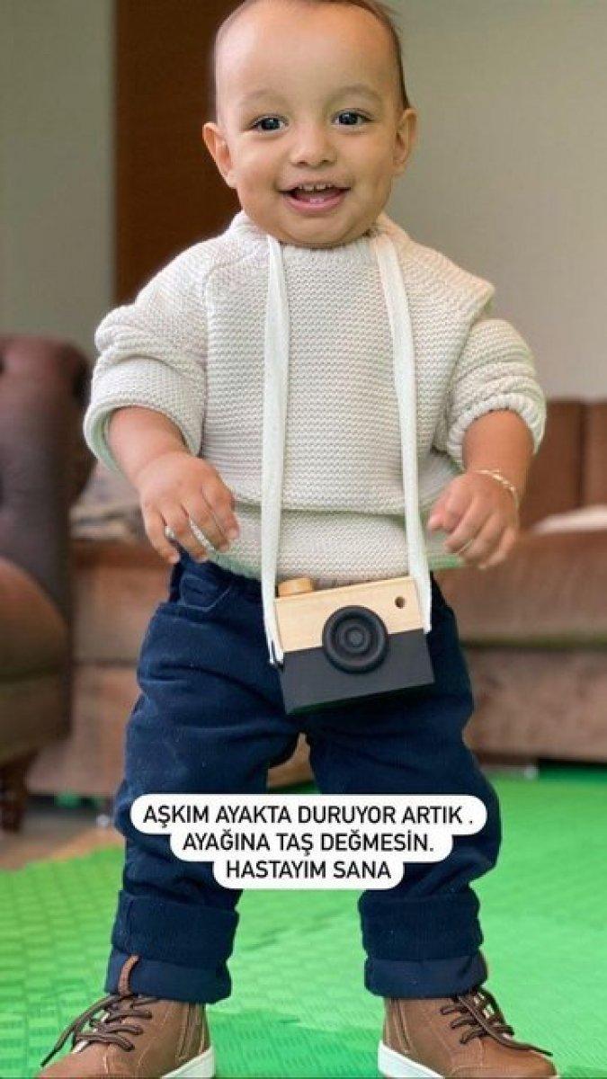 Soner Sarıkabadayı'dan oğlu Hasan Matias'a: Ayağına taş değmesin