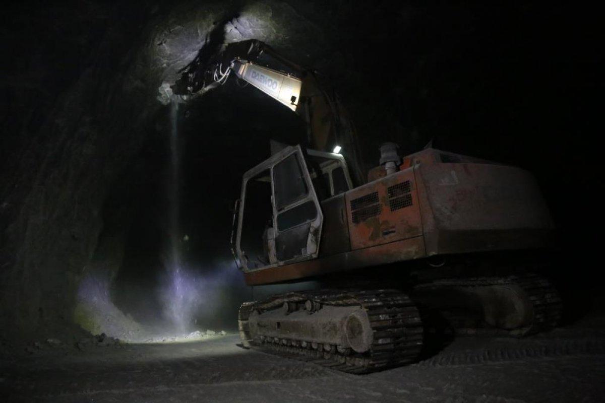 Kırıkkale'de yeraltından çıkarılan tuzla hedef '2023'de 1 milyon ton tuz'