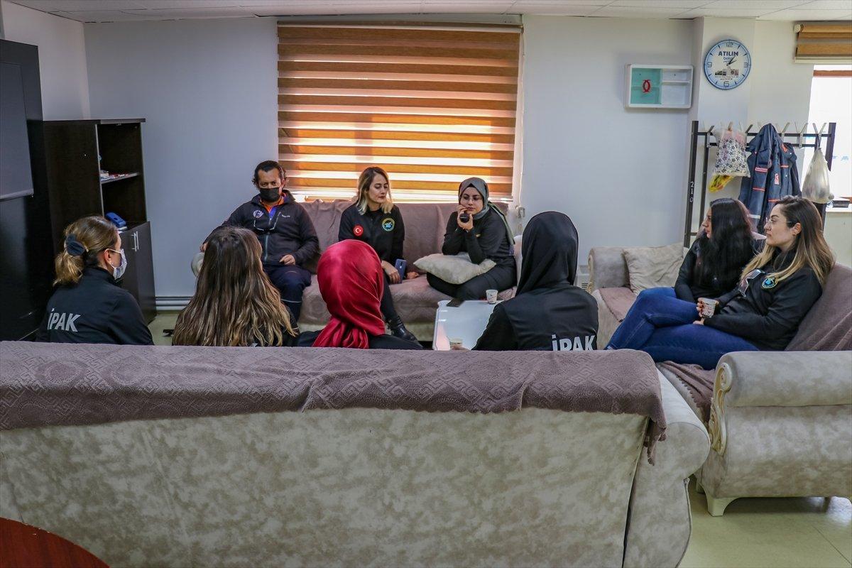 Van'da kadınlardan oluşan arama kurtarma timi kuruldu