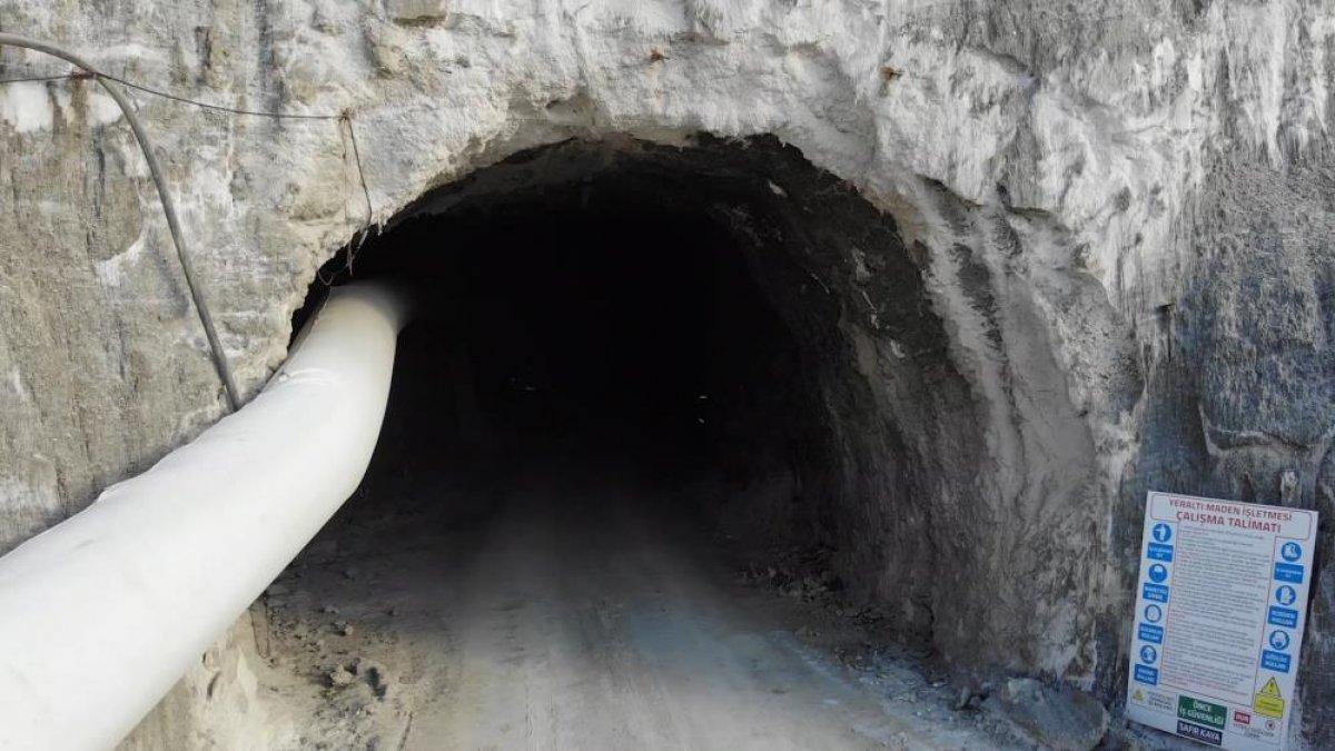 Kırıkkale'de yeraltından çıkarılan tuzla hedef '2023'de 1 milyon ton tuz'
