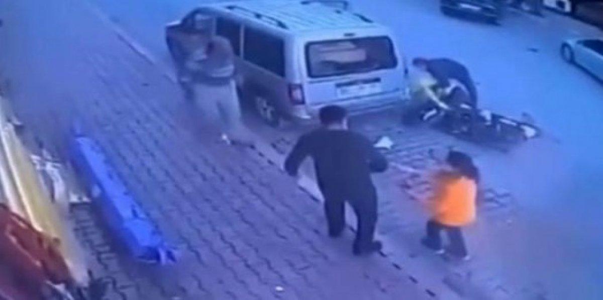 Antalya'da araç sahibinden ölümden dönen motosiklet sürücüsüne: Bırakın gebersin