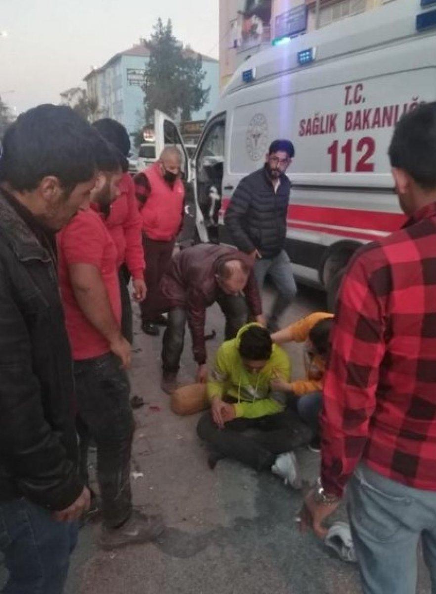 Antalya'da araç sahibinden ölümden dönen motosiklet sürücüsüne: Bırakın gebersin