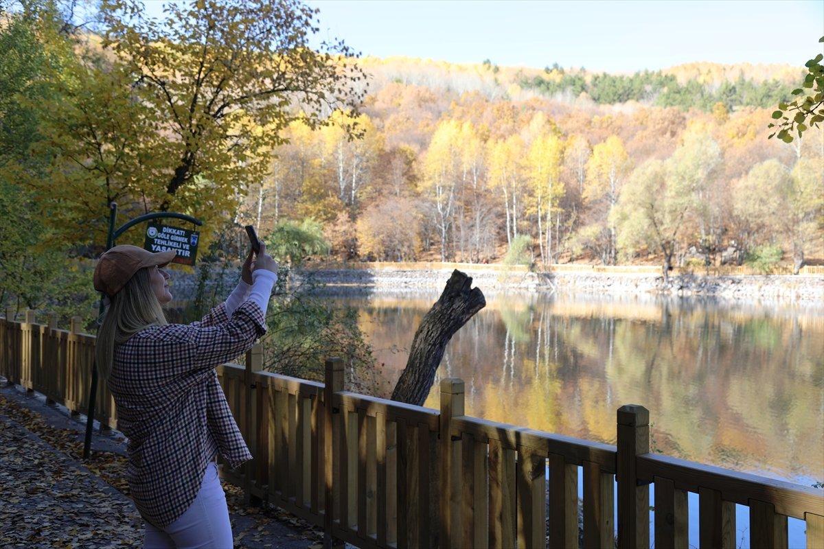 Ankara Karagöl Tabiat Parkı'na ziyaretçi akını