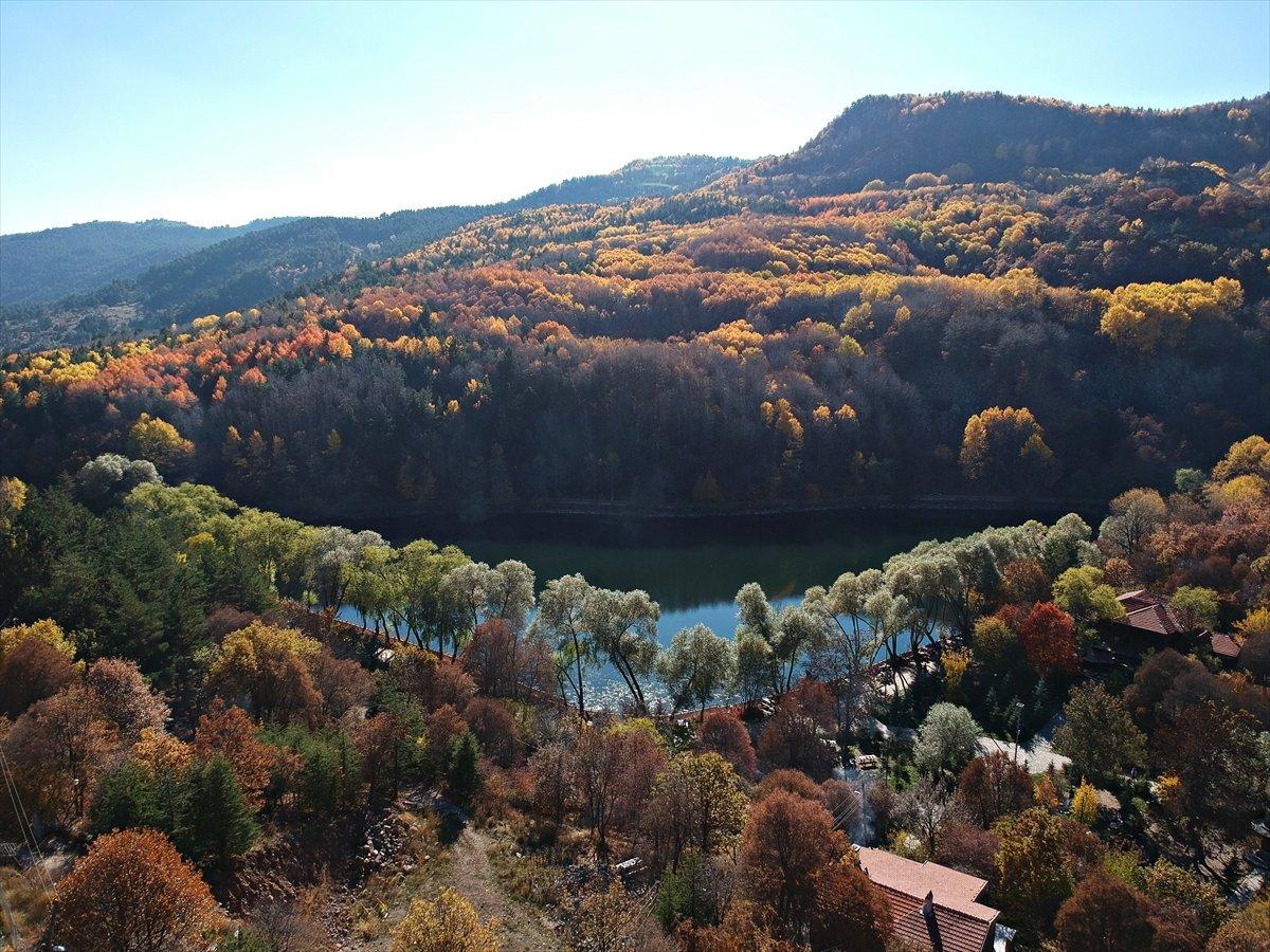 Ankara Karagöl Tabiat Parkı'na ziyaretçi akını