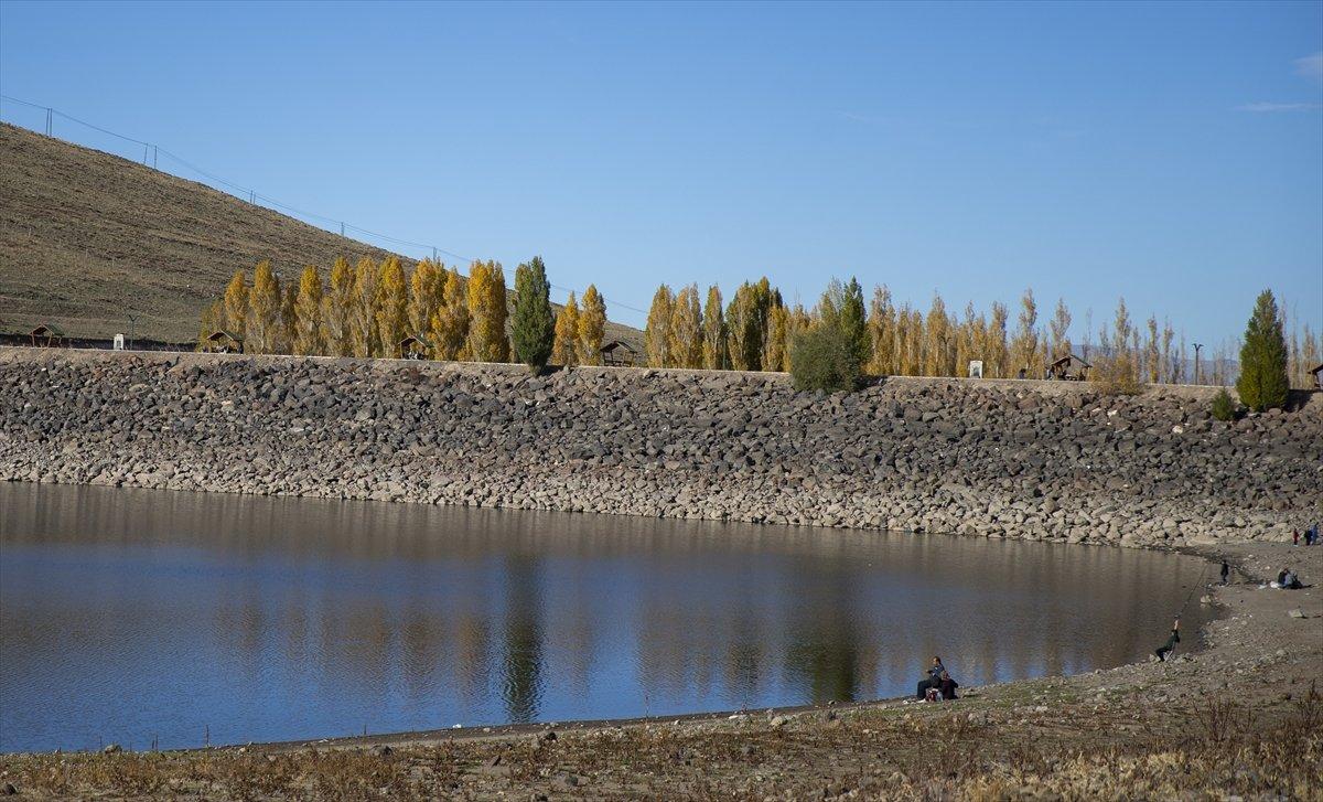 Erzurum'un Tekederesi, ziyaretçilerini sonbahar renkleriyle karşıladı