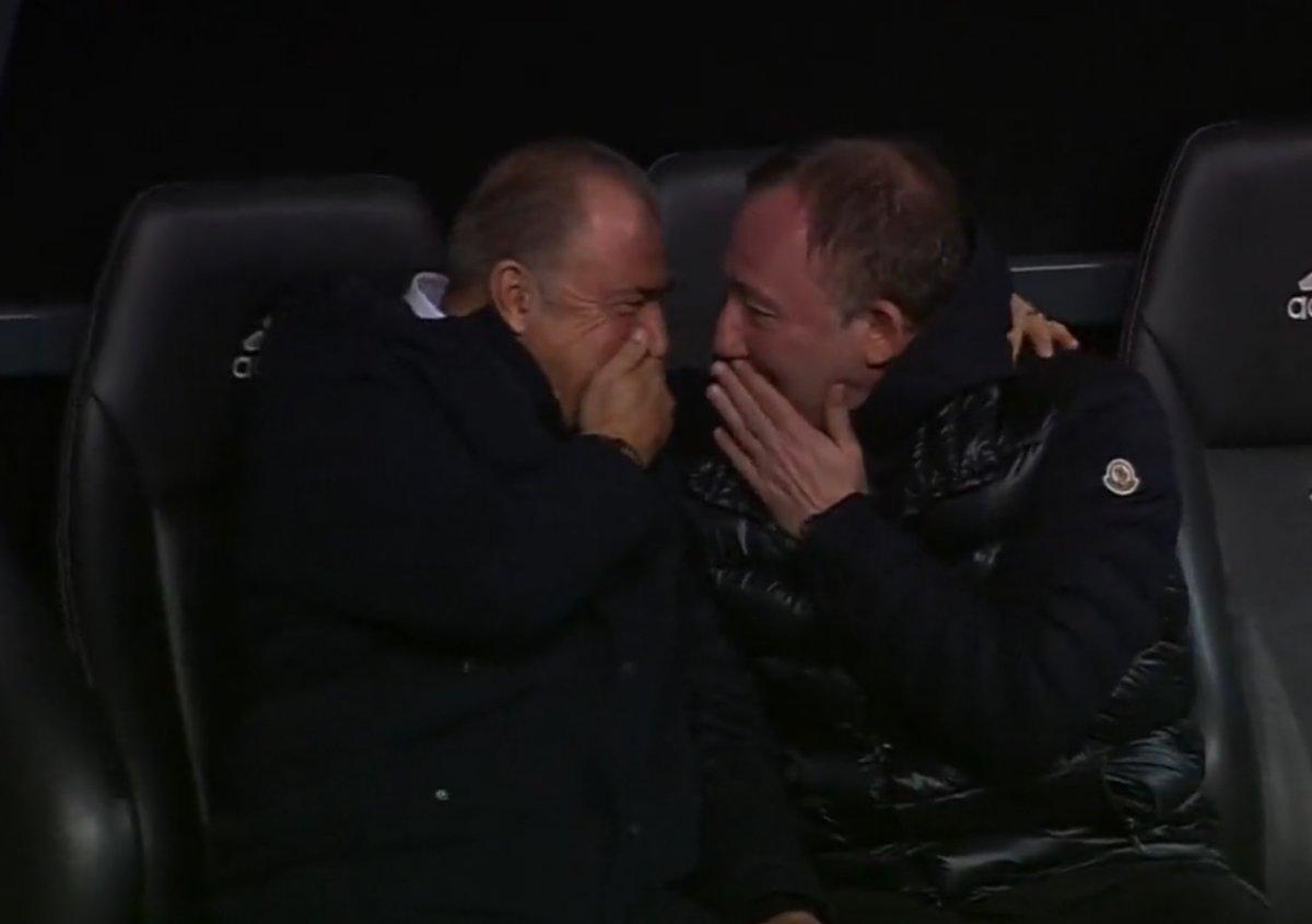 Sergen Yalçın ve Fatih Terim'den samimi görüntü